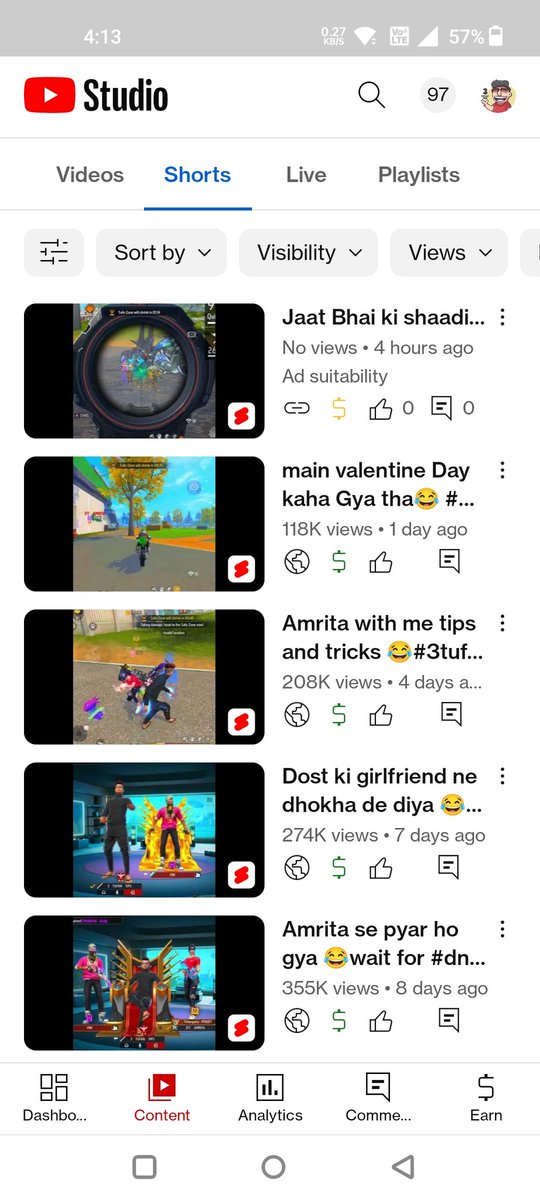 Rahulsinghff's tweet photo. @YouTubeGaming @YTCreatorsIndia @YouTubeIndia @YouTube Sari video me  allow dollar arha hain 1 mahine se mere sath aisa ho rha hain aur main jaise review me bhejta hu waise 1 ya 2 din me green dollar ho jata hain  my YouTube channel link 👇 https://t.co/Q7tJqO7gBg https://t.co/A14OFTCVOR