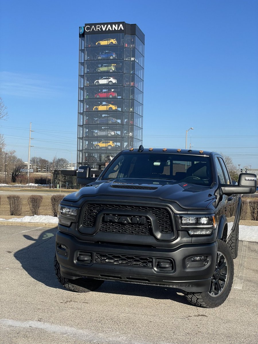 Enough torque to pull the Carvana vending machine down. #RamRebel #Cummins #Torque @RamTrucks