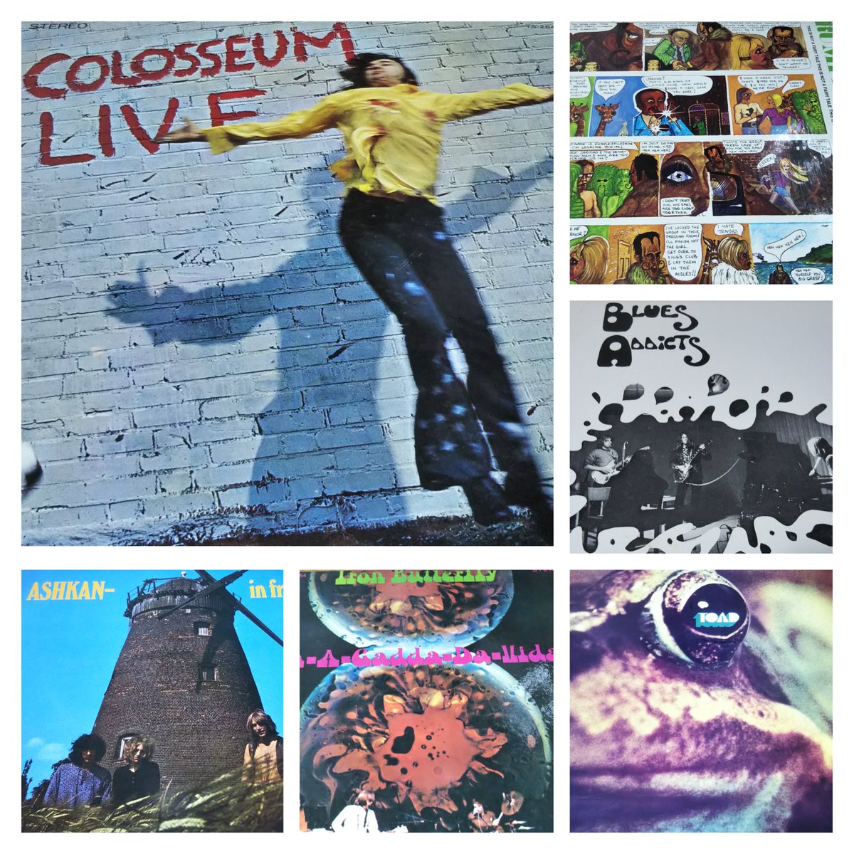 PersonMatsu's tweet photo. レコードの整理
好きな音楽を買い漁っていた頃を
思い出す♪
バーでかけちゃう? (笑)
#レコード
#Colosseum
#Rumplestiltskin
#BluesAddicts
#Ashkan
#IronButterfly
#TOAD https://t.co/QUwQ3awfsp