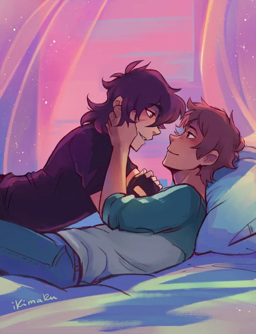 soft purple skies  