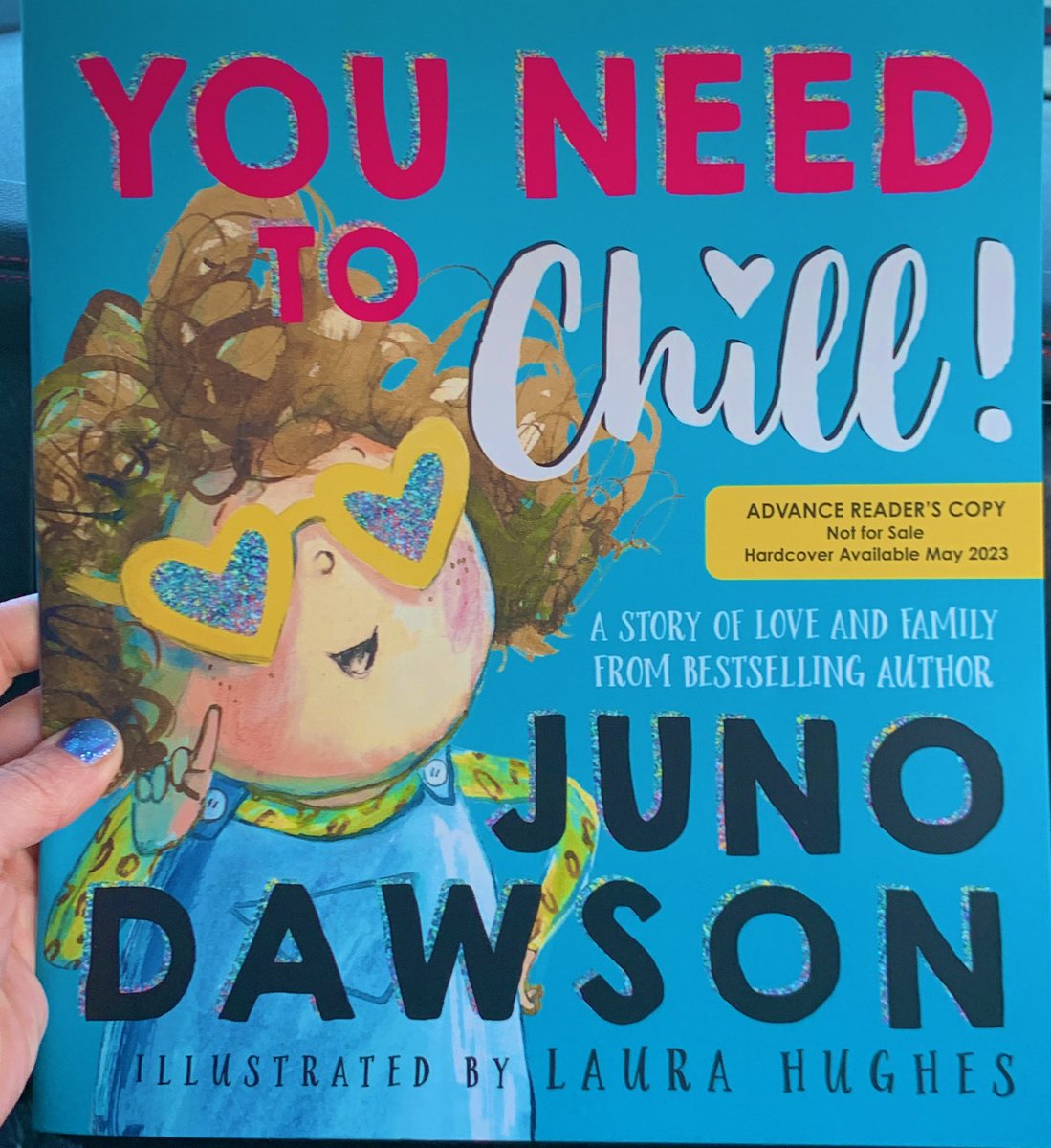 You Need to Chill! @junodawson This book is about inclusivity. A necessary book about kids asking what happened to her big brother who is now her sister. Thanks for sharing with #Bookposse @SourcebooksKids!