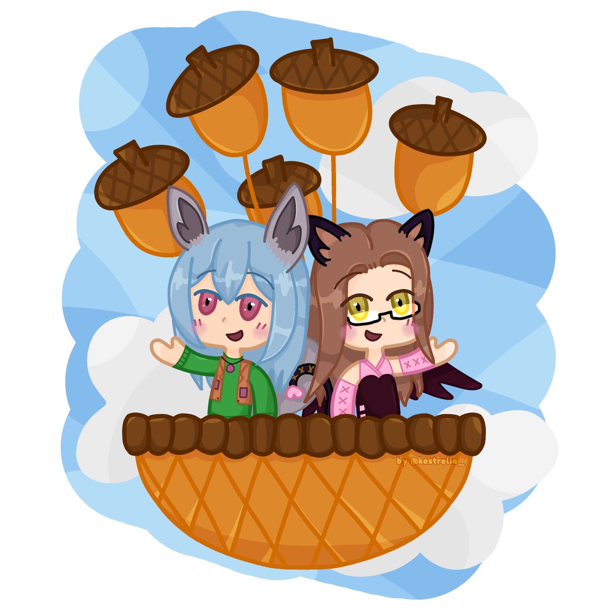 squirrelygame20's tweet photo. 7 hours left in the Subathon. 1 of 4 raffles unlocked. And an amazing gift of a #GCrazyArt / #Artyummi from @Kestrelia_ https://t.co/D5kh2tMGUm