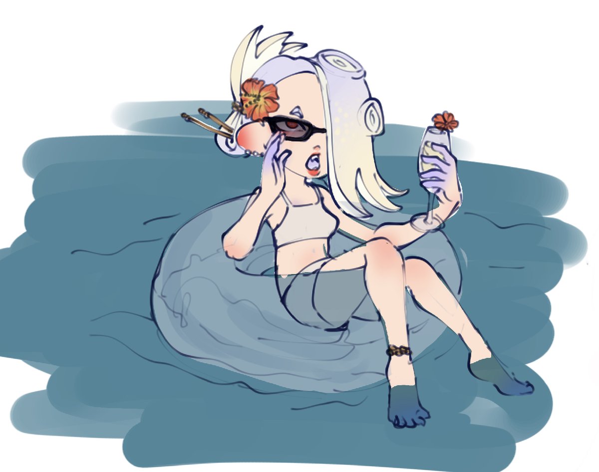 Clabearr_'s tweet photo. more vanilla Shiver bc I miss summer #Splatoon3 https://t.co/3OTWt6FWVA