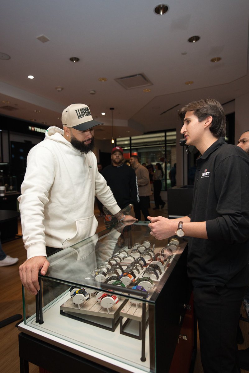 Time was definitely on our side this All-Star Weekend. Thankful to everyone who came out and supported the @TISSOT Style Lounge! #TimingEmotions