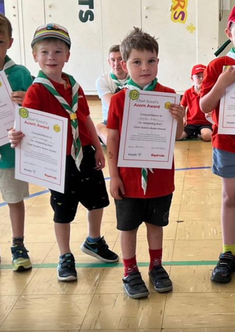 Last year saw over 30 of the top Chief Scout awards awarded to Squirrels, Beavers, Cubs and Scouts at Flitwick Scout Group - well done to all who completed their awards!