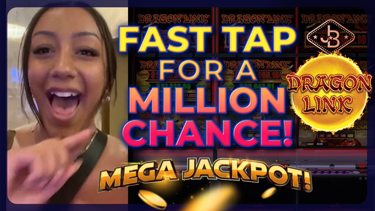 I fast tapped my way to a #megajackpot and a chance at the #milliondollar Dragon Link top prize! Click the link youtu.be/3j5Hny0C3-8 to watch and subscribe 🙌🏽 #dragonlink #slot #casinogames