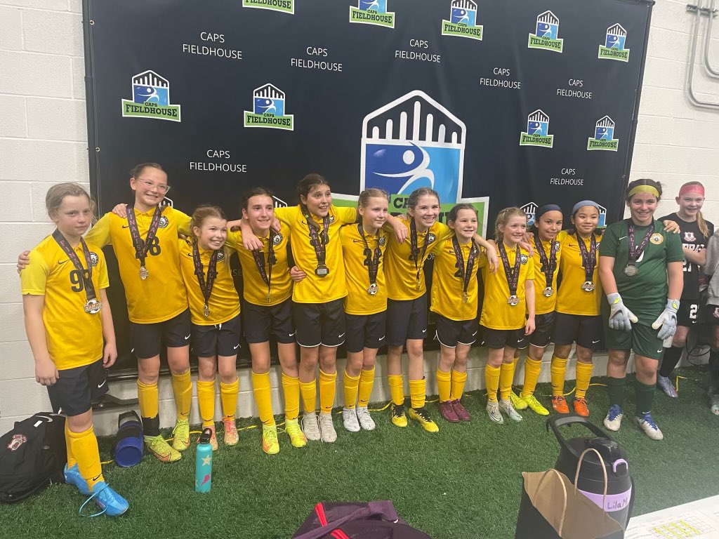 ArsenalFCofPgh's tweet photo. 🥈🏆 2012 girls are finalists at the Cleveland Cup! Nice job girls! https://t.co/V1g73rQkya