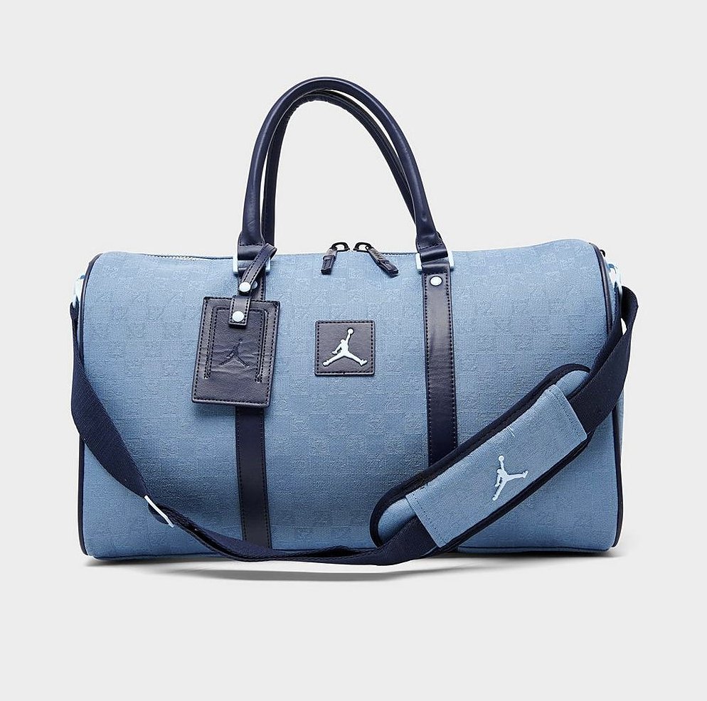 SNKR_TWITR on Twitter "AD Jordan Monogram Duffel Bags Red Finishline