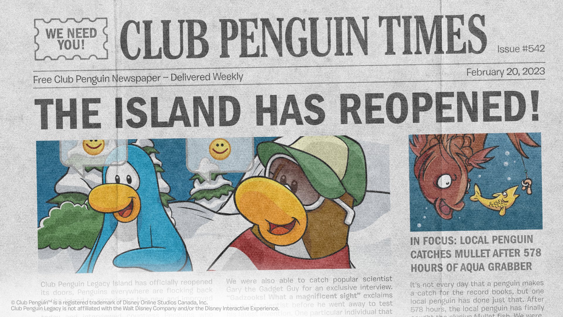 Play Now!  Club Penguin Legacy