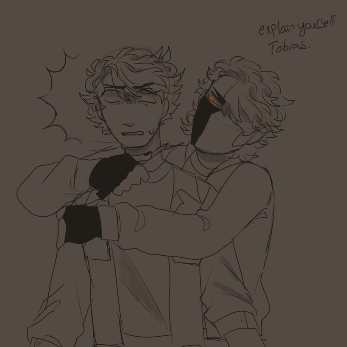 StarstrvckFool's tweet photo. Sketches based off scenes I've either written already or plan on writing in the future on my goofy google doc about my au basically I'm writing as if it we're my own novel but I'm not good at writing HAH
.
.
🔖:
#argtrio #arginnit #tubbofanart #EverythingsConnectedAU #argbur https://t.co/VLbmVWkXEb