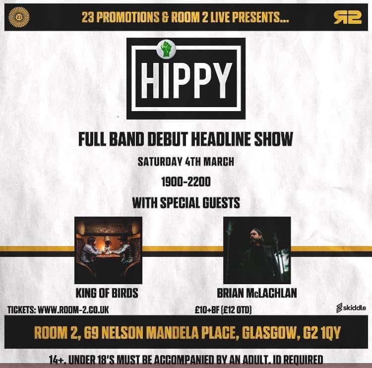 Not long now till we play Room2 Glasgow-Saturday 4th March.  skiddle.com/whats-on/Glasg…