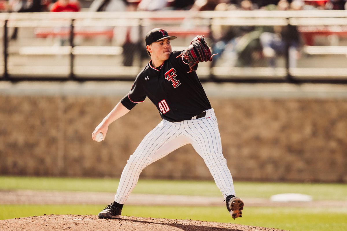 TTU_Baseball's tweet photo. The combined line for Girton, Molina, and Blessie through our first three games. 👀

3-0
17.0 IP
0 R
3 H
17 K https://t.co/VyLWmX43rx