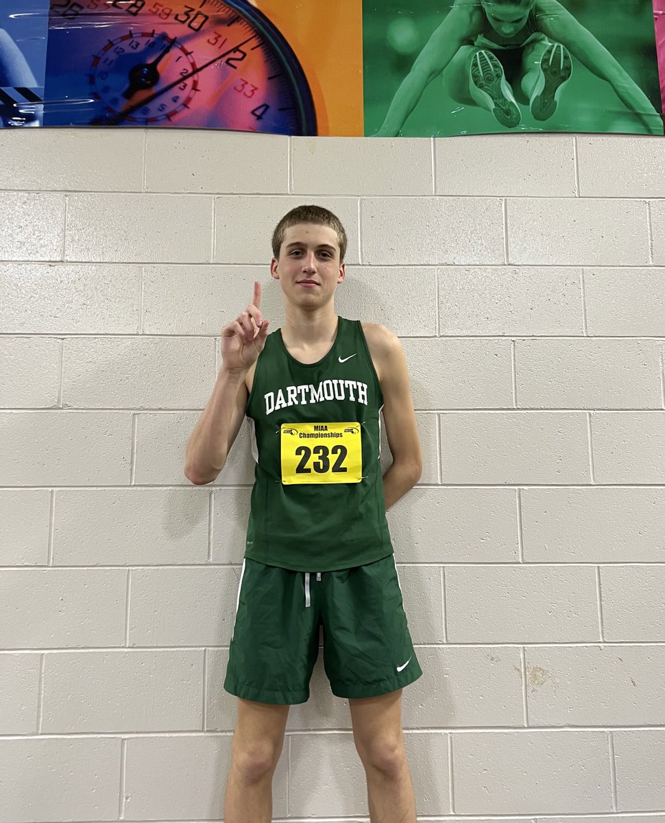 🚨School Record Alert🚨

Tyler Medeiros - 1000m - 2:38.91 

Breaks Logan Patenaude’s record from 2014! Way to go Tyler👏🏼

<a href="/Coach_McCarron/">Caitlin McCarron</a> <a href="/DartAthletics/">Dartmouth Indians</a> <a href="/RShea_DHS/">Ryan Shea (he/him/his)</a> <a href="/hilariasousa1/">Hilaria Sousa</a> <a href="/SC_Varsity/">SouthCoast Varsity</a>