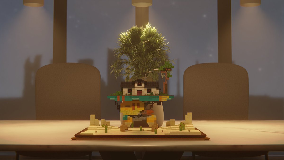 Bastitron1's tweet photo. Rerender of this little house i built some time ago.
#minecraftart 
#minecraftbuilding https://t.co/rYDq9JYZ3b