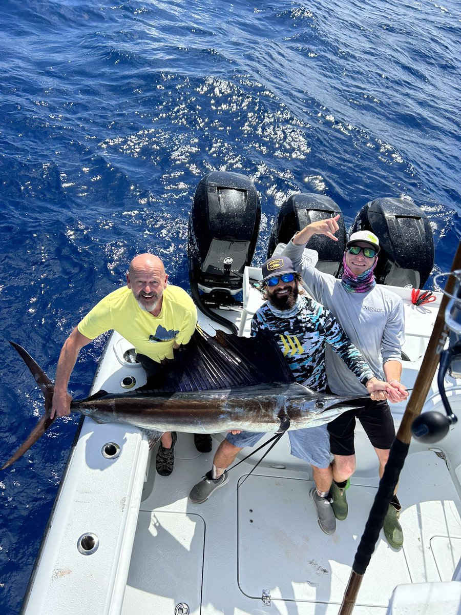 The sailfish are biting in the Florida Keys! Book your charter today 💯 305.481.0495 #twoconchs