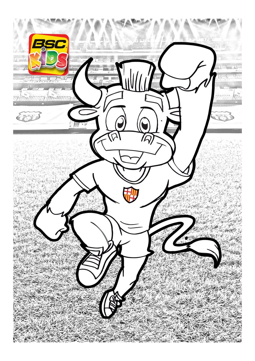 BarcelonaSC's tweet photo. ¡A pintar! Pequeño hincha barcelonista colorea a Pipo y Toreto, personajes de #BSCKids, y participa por increíbles premios sorpresas de #BarcelonaSC 🖼️🖌️👦👧 https://t.co/CHETNKvP3K