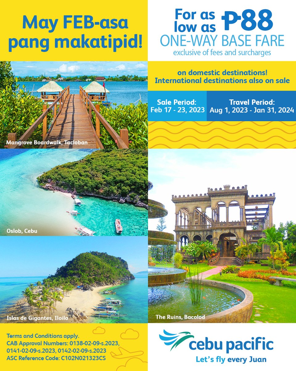 Cebu Pacific Air tweet media