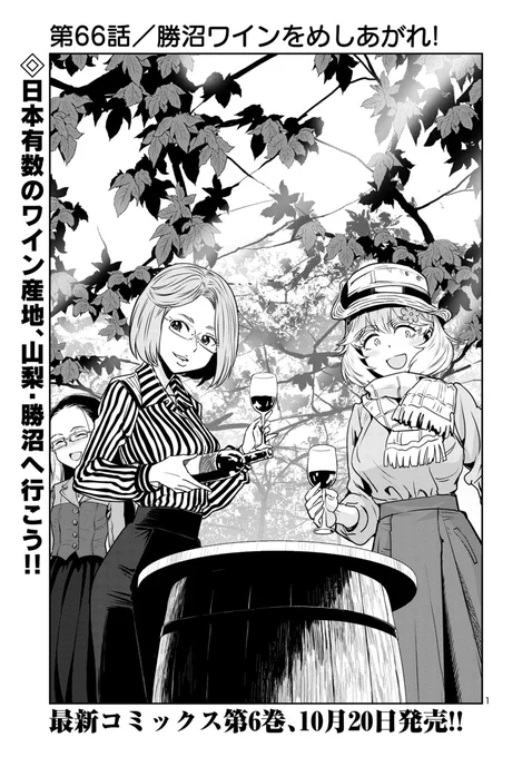 おねーさんたちが勝沼ワインで楽しく飲んだくれる話(1/4)
