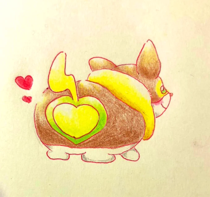 #ポケモンGO #いいねかRTで気になった人フォローする #イラスト イヌヌワンのおちり 