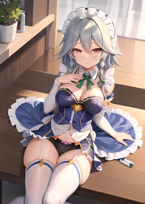 咲夜さん#東方Project#十六夜咲夜 