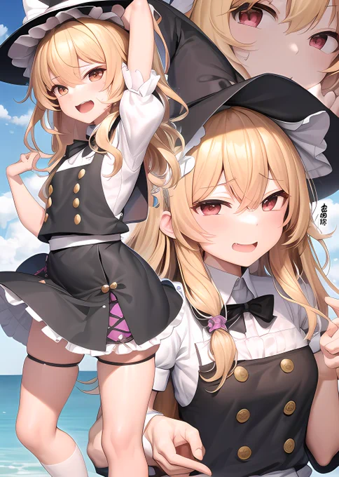 魔理沙っ#東方Project#霧雨魔理沙 