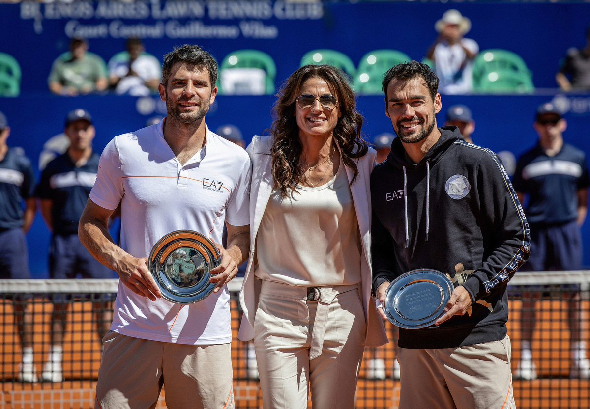 Buenos Aires eres especial! Los quieros 🇦🇷❤️🏆 @ArgentinaOpen @BolelliSimone