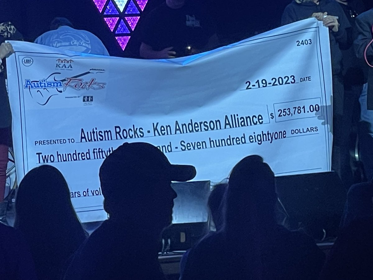 bengaljims_BTR's tweet photo. $253,781 dollars raised for @KAAlliance14 - WOW!
#AustinRocks
This foundation has so many great people working to make this happen! https://t.co/jw2UIVhKN8