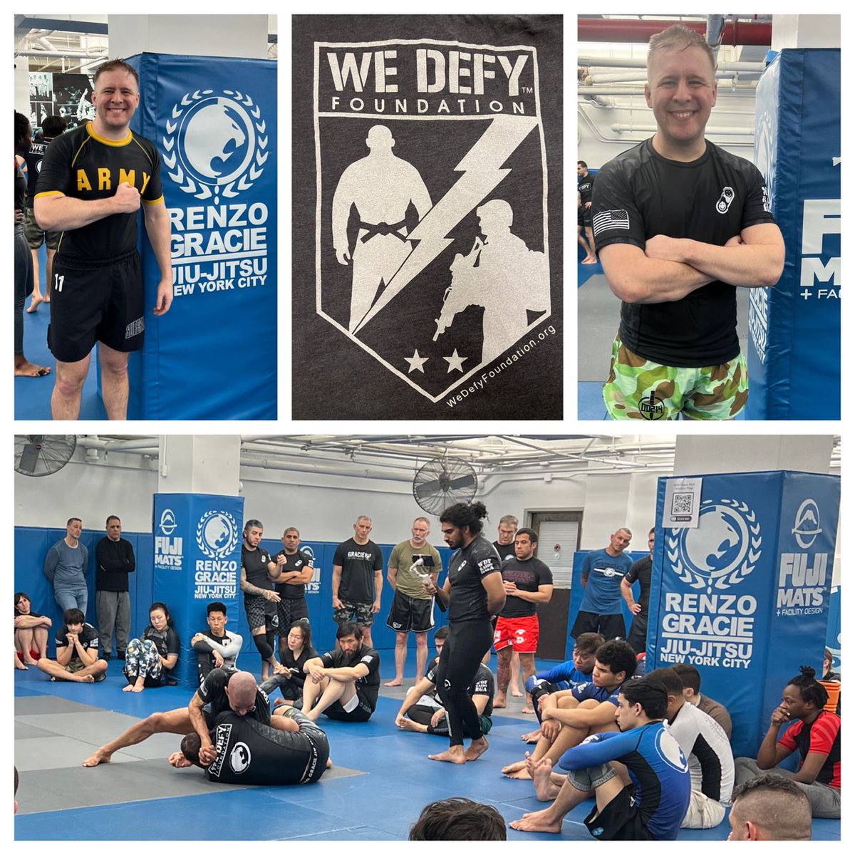 MatthewLeybold's tweet photo. The We Defy Foundation provides combat Veterans from the United States Department of Defense coping with military connected disabilities a long term means to overcome their challenges through Brazilian Jiu Jitsu and fitness training.

https://t.co/Xy8a3Nl9VH https://t.co/kNgLYSZZPz