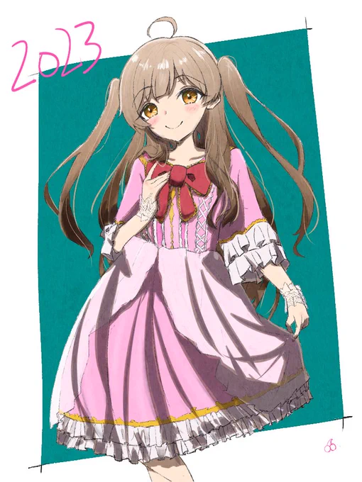 おめでとう!(滑り込み)富豪っぽく描きたかった、ただのお嬢様。#箱崎星梨花生誕祭2023 #箱崎星梨花誕生祭2023 
