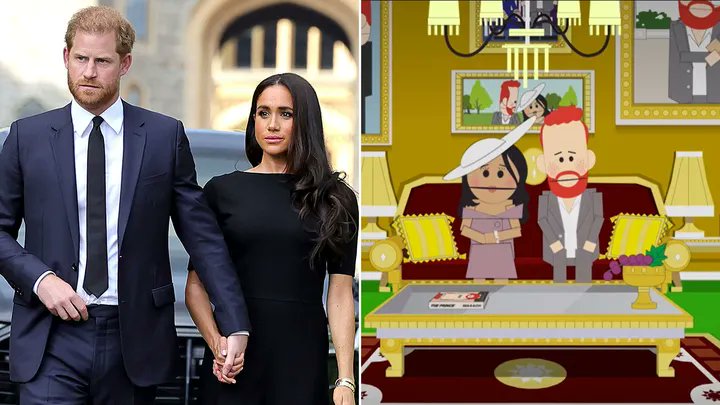 FormanLaw1's tweet photo. "[The Markles'] legal team are casting an eye over the [South Park] episode to see what is wrong, and what could be turned into something more sinister."
I just watched the episode. IT'S AMAZING (and available for FREE on https://t.co/57QKYYn16E). When Harry said, "what matters is what we have on the inside" and 'opened up' Markle's character yelling into a hollow and echo-ey abyss "Hello?!?" I DIED. I don't know what legal angle they can try to sue for, since this episode is clearly satire. If I were the Markles, I would just let it "roll off their back," as Kyle put so eloquently.
The article goes on. "This appears to be [The Markles'] course of action rather than laughing it off, enjoying the moment and showing the world that they get the joke and understand this is how they may be perceived, and maybe, dare we say, change . . . dare we?" This will probably be the only time I will EVER agree with FoxNews, LOL.
https://t.co/T0SB2LyOAw