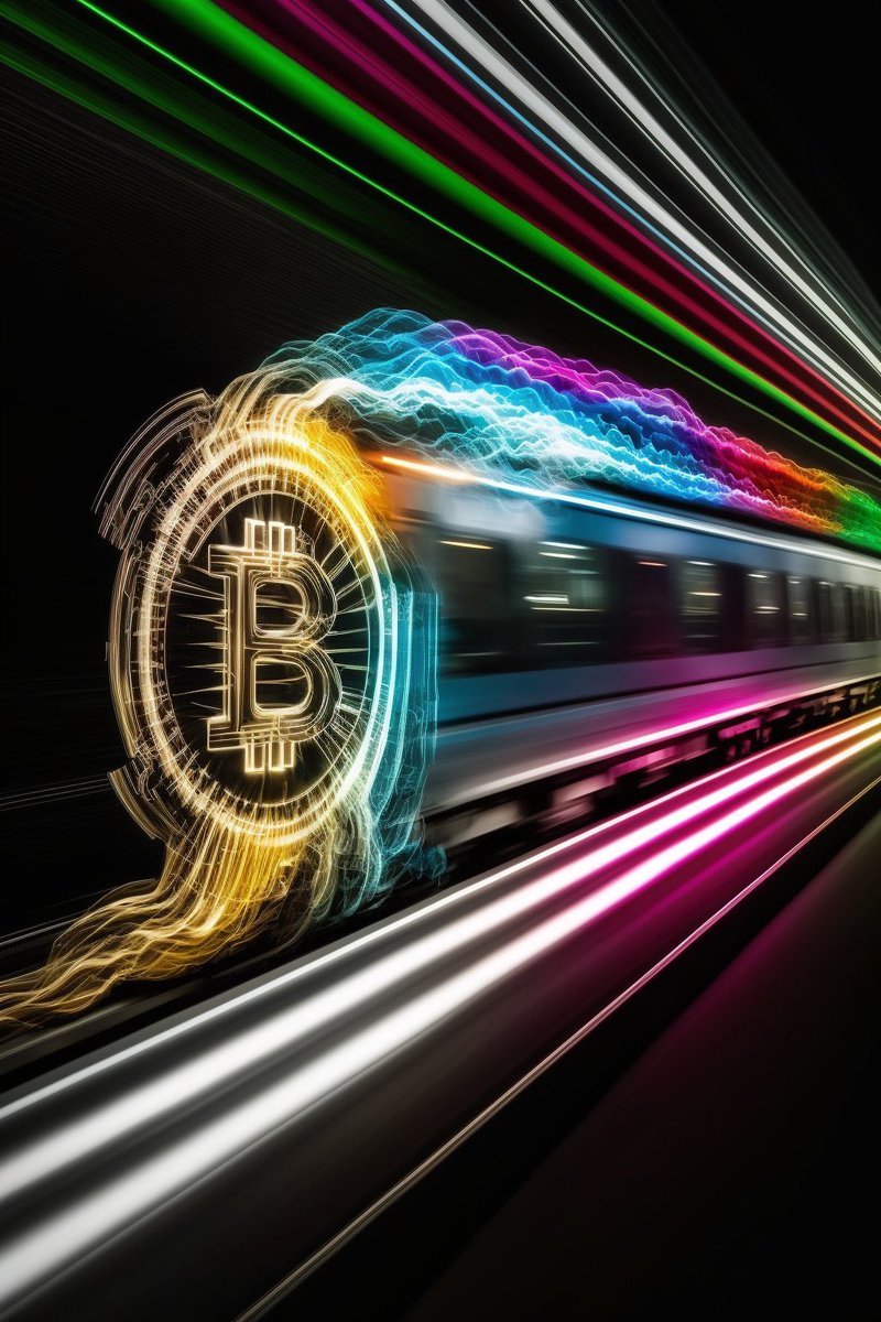 #Bitcoin is a train that can’t be stopped!