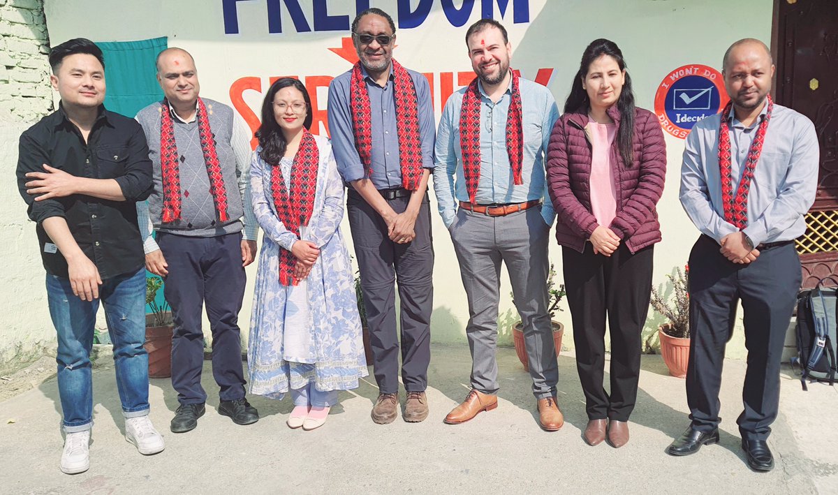 unaids_nepal's tweet photo. Micheal SAYRE, the Community-Led Monitoring (CLM) Technical Lead from #USAID HQ had a week visit to Nepal. He had a site visit to Parsa district, met with representatives from UNAIDS, SCI, NCASC director, implementing partners and key stakeholders to discuss on CLM initiative. https://t.co/n6QD3uOtKz