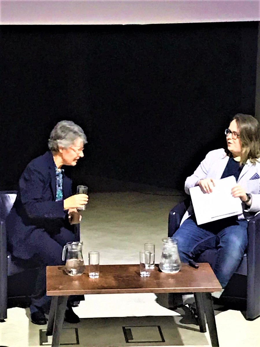 ZBonass's tweet photo. Hearing the extraordinary Dame Jocelyn Bell Burnell discuss the stars, the cosmos and galaxies in poetry was a milestone in my life. Not to mention hearing my daughter read one of those poems aloud to the audience. Thank you for giving us this opportunity @niscifest @W5Belfast https://t.co/O1rPRstEGe