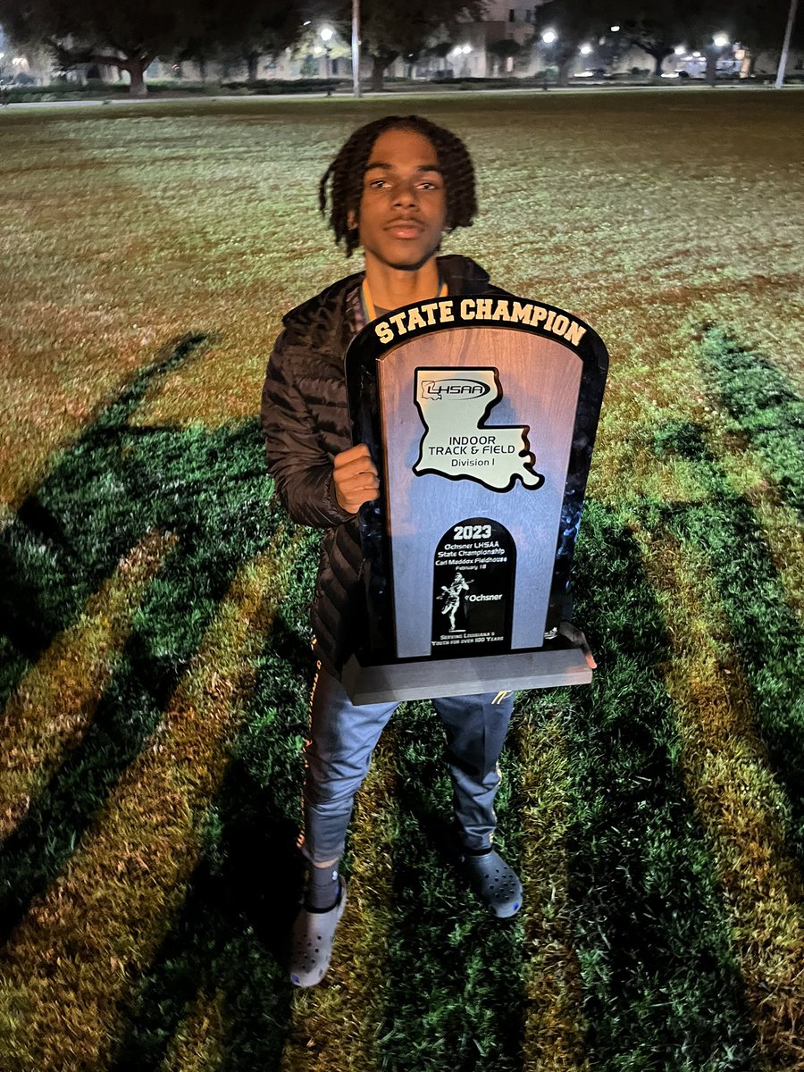 sayycorii's tweet photo. state champs💨💍 #trackandfield #scotlandville https://t.co/3MsMEkC14c