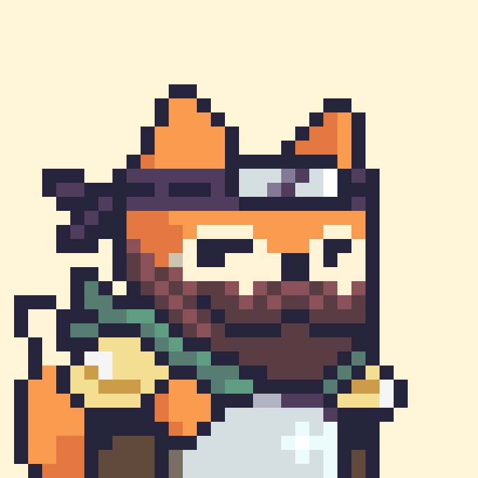 Upgraded my FFF yesterday and just could not leave this guy out. T1 TFF w/Tail! Thanks <a href="/zen0m/">Zen0</a>  <a href="/FamousFoxFed/">Famous Fox Federation 🦊🟠</a>