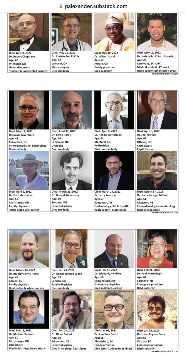 GorillaB5's tweet photo. https://t.co/8kehxH9lAp #CovidVaccines #deaddoctors #mRNA #Canada @chrissaccoccia1 https://t.co/NxtwAxJvq1
