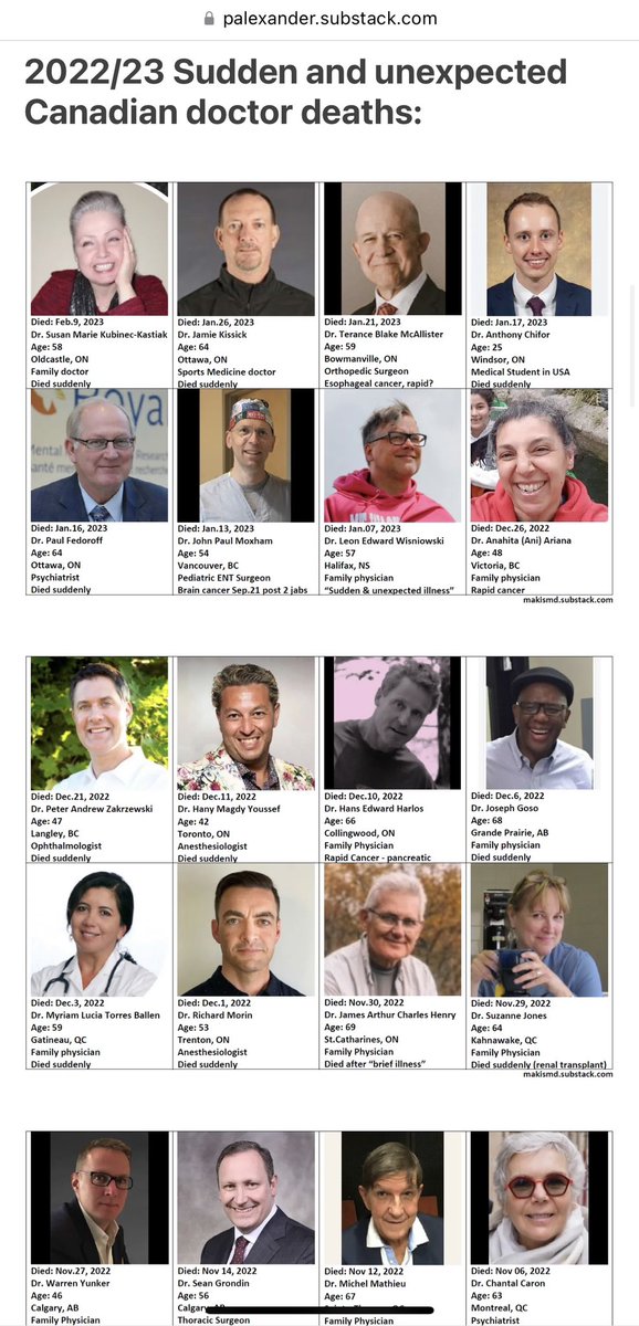 GorillaB5's tweet photo. https://t.co/8kehxH9lAp #CovidVaccines #deaddoctors #mRNA #Canada @chrissaccoccia1 https://t.co/NxtwAxJvq1