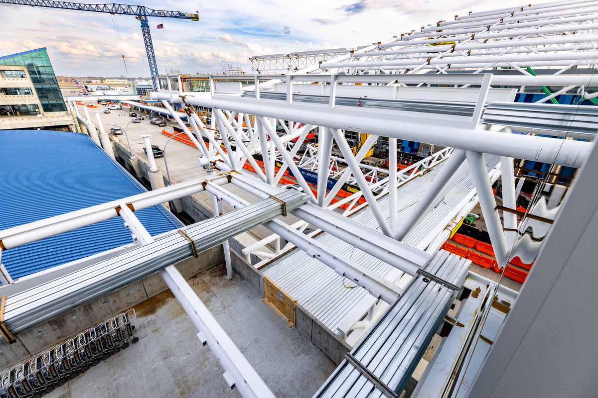 CLT Airport on Twitter "The Terminal Lobby Expansion (TLE) is making