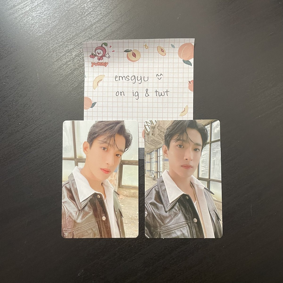 emsgyu's tweet photo. dk attacca pcs

📍usa based, ww okay! 
🦋 $7* / $6
* = dk special target pc

- please read my info + rules first
- dm if interested !! ty <3

🏷 :: wts wtt seventeen svt photocard photocards dk dokyeom seokmin kpop attacca target special pc pcs https://t.co/tCiNepMTCo