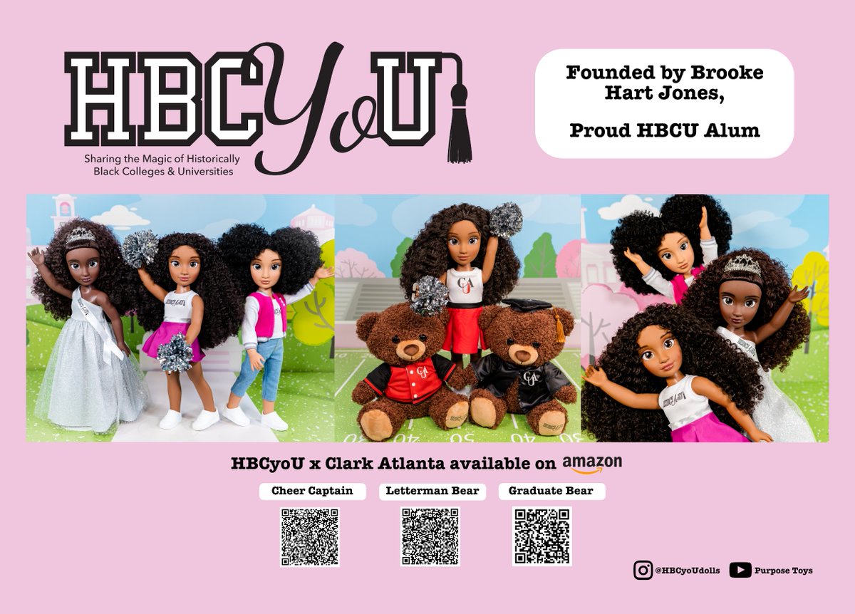 CAUAthletics's tweet photo. HBCyoU will be a proud sponsor of CAU Senior/Alumni Night! Join us on February 20th for free give-a-ways! Sharing the magic of Historically Black College & Universities.โ #HBCyoU @hbcyoudolls https://t.co/GEKOm6erBH