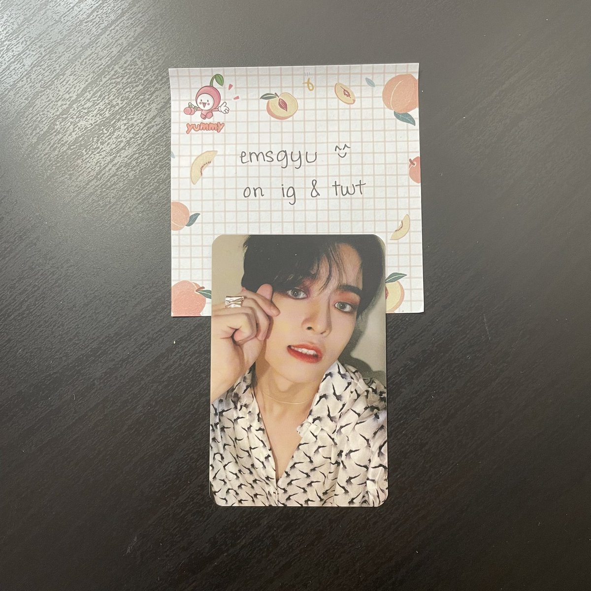 emsgyu's tweet photo. victon subin pc

📍usa based, ww okay! 
🦋 $5 + shipping

- please read my info + rules first
- dm if interested !! ty <3

🏷 :: wts wtt victon subin photocard photocards pc pcs seungwoo seungsik byungchan hanse sejun chan kpop https://t.co/WqoP9DrrvR