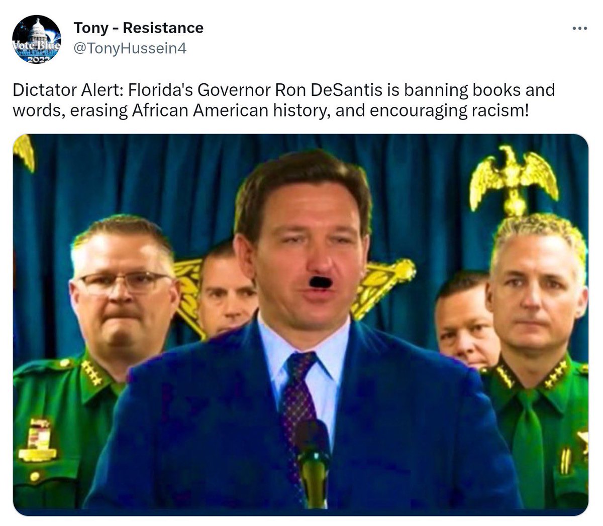 @GovRonDeSantis #FascistStateOfFlorida