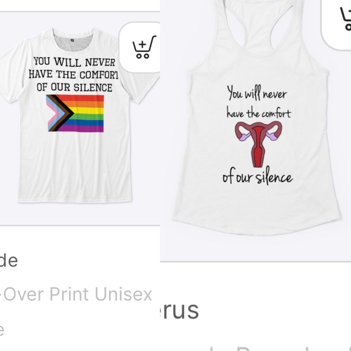 TeganSwitzer's tweet photo. My two new designs!

https://t.co/cnKcWvEmYN #uterus #RoeVWade #roe #pride #AbortionIsHealthcare #abortion #prochoice #lgbt #LGBTQIA #lgbtq #rights #WomensRights #art https://t.co/JoEirYBlLT