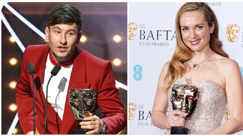 shazoshea's tweet photo. So proud to be Irish!!massive congratulations to @BarryKeoghan &amp; #kerrycondon @Banshees_Movie @BAFTA 💚 https://t.co/hsEvT2kiFV