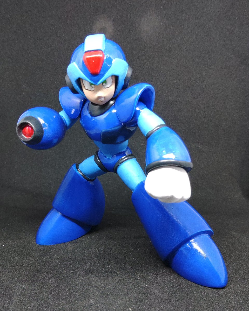 zero_mugenn's tweet photo. ワンフェスで購入したMADHANDSさんのHYOさん(@FigureHYO) 原型のエックスクラシックスタイル出来た。( ´ー`)
落ち着くスタイルよね~。
艶調整どうしようかな?
半光沢かな~、帰って来たら考えよう。(^ー^)
#ロックマンX #MADHANDS
#ワンフェス2023冬
#アクリジョン https://t.co/4jXdA8AKqR