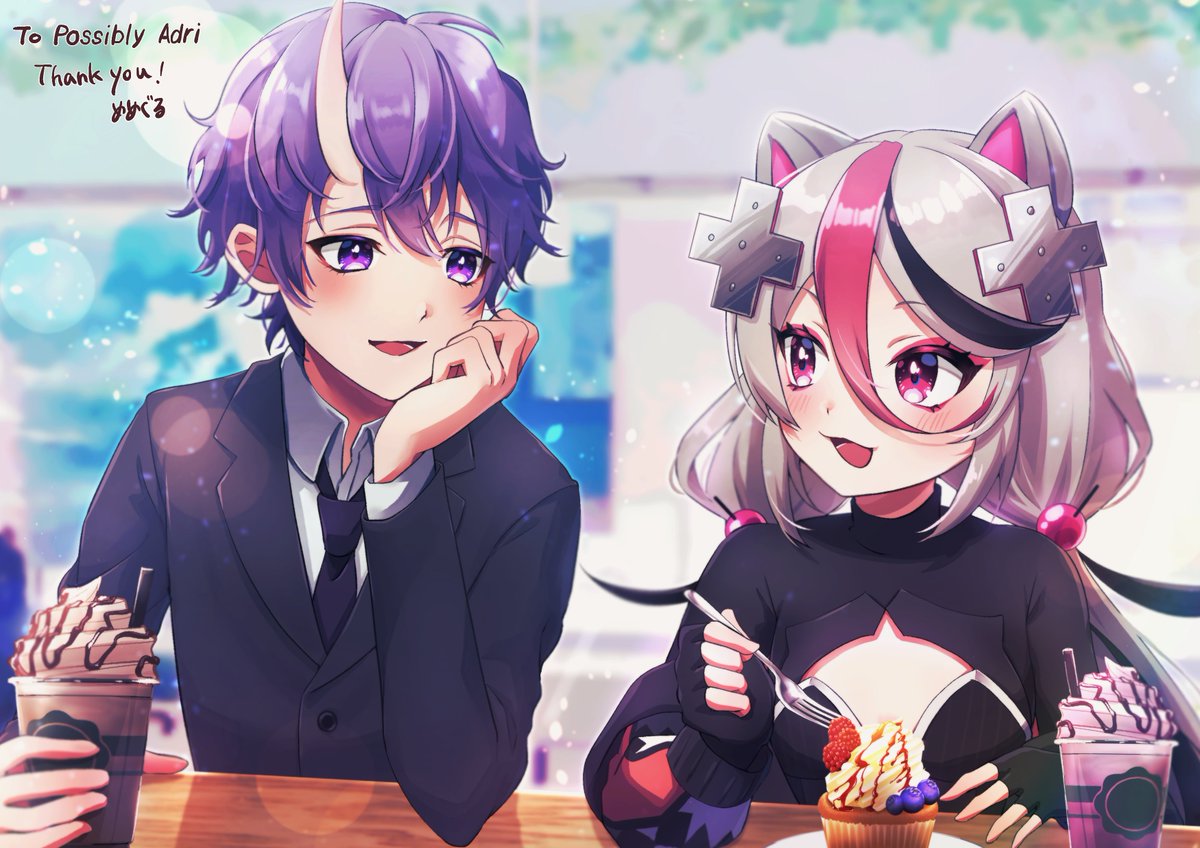 Sircileus's tweet photo. Coffee always taste better with good company! ๐
๐จ by: @/9megurimeguru
#artzubi #adrillust https://t.co/BsC3lOKU3h