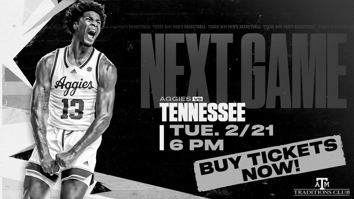 aggiembk's tweet photo. Tuesday Tuesday Tuesday ๐ค
โข Junior Aggie Club Game
โข Fan Zone opens at 5 p.m.
โข Arrive early, wear black
๐ https://t.co/R2Z1Ww0HNn
๐ https://t.co/7UEuhFdUcD https://t.co/pViToerv5x
