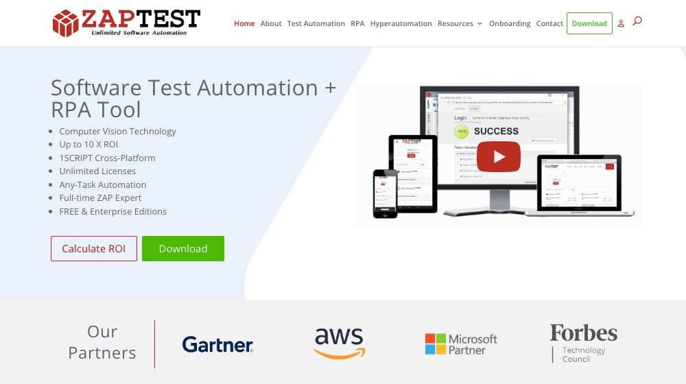 sideprojectors's tweet photo. Side project showcase - check out ZAPTEST - Leading software test automation + RPA tool - https://t.co/yh36c1BFtl @sideprojectors #sideproject #makers #entrepreneur #zaptest https://t.co/X1oiWnaoXf