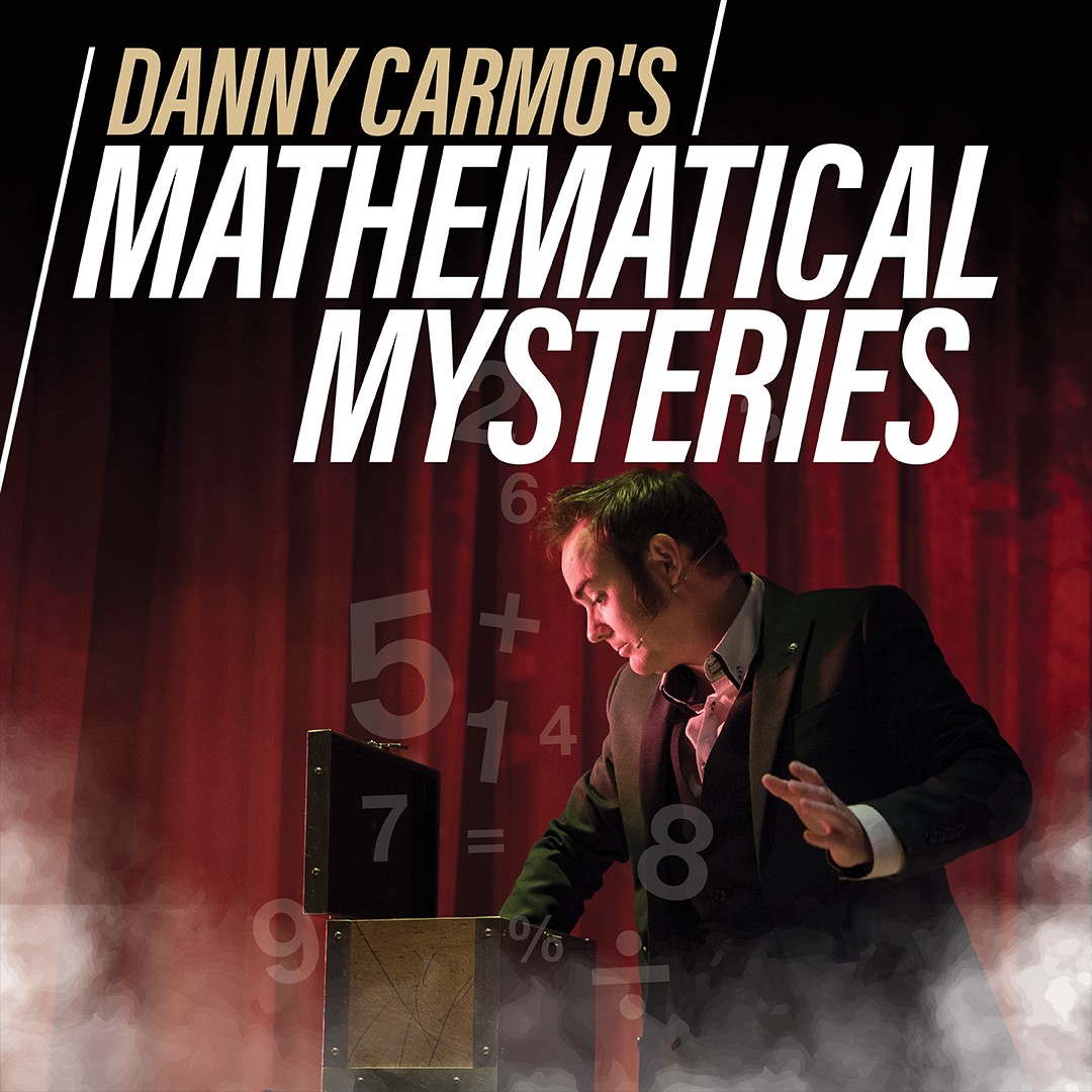 Danny Carmo's Mathematical Mysteries is ONE WEEK from today! Get ready for show-stopping magic and a mind-blowing experience 🔮 🎩