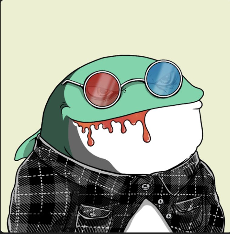 WhaleIAm's tweet photo. Just woke up from a little bear market hibernation but just copped this sick whale from my boy @miamimeta after hearing about the Def Jam news! Pow Pow! https://t.co/av2YAjH014